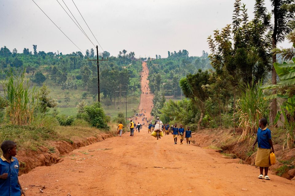 Das Camp liegt abgelegen an der tansanischen Grenze.