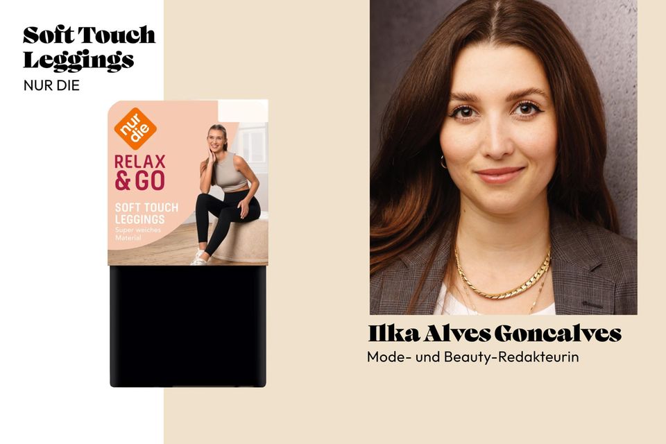 Redakteurin Ilka findet: Die Leggings macht das Training komplett!