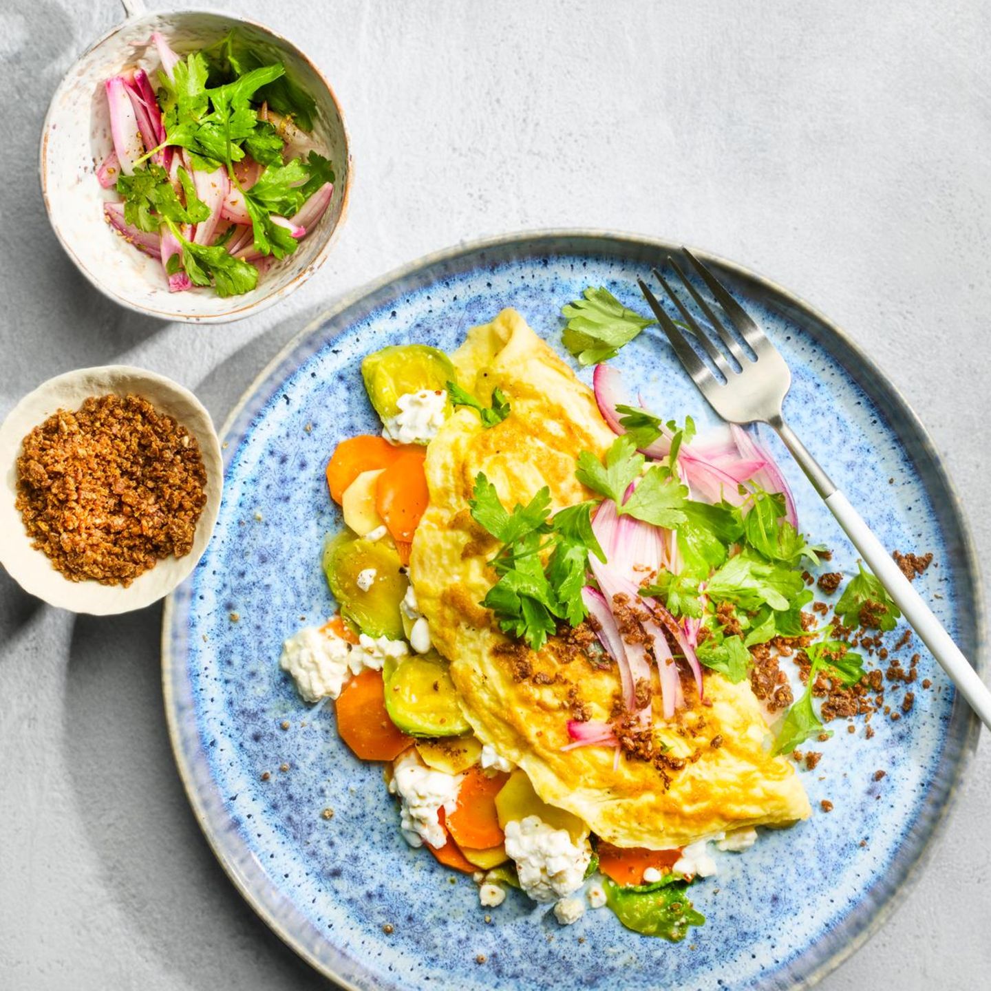 Wintergemüse-Omelett