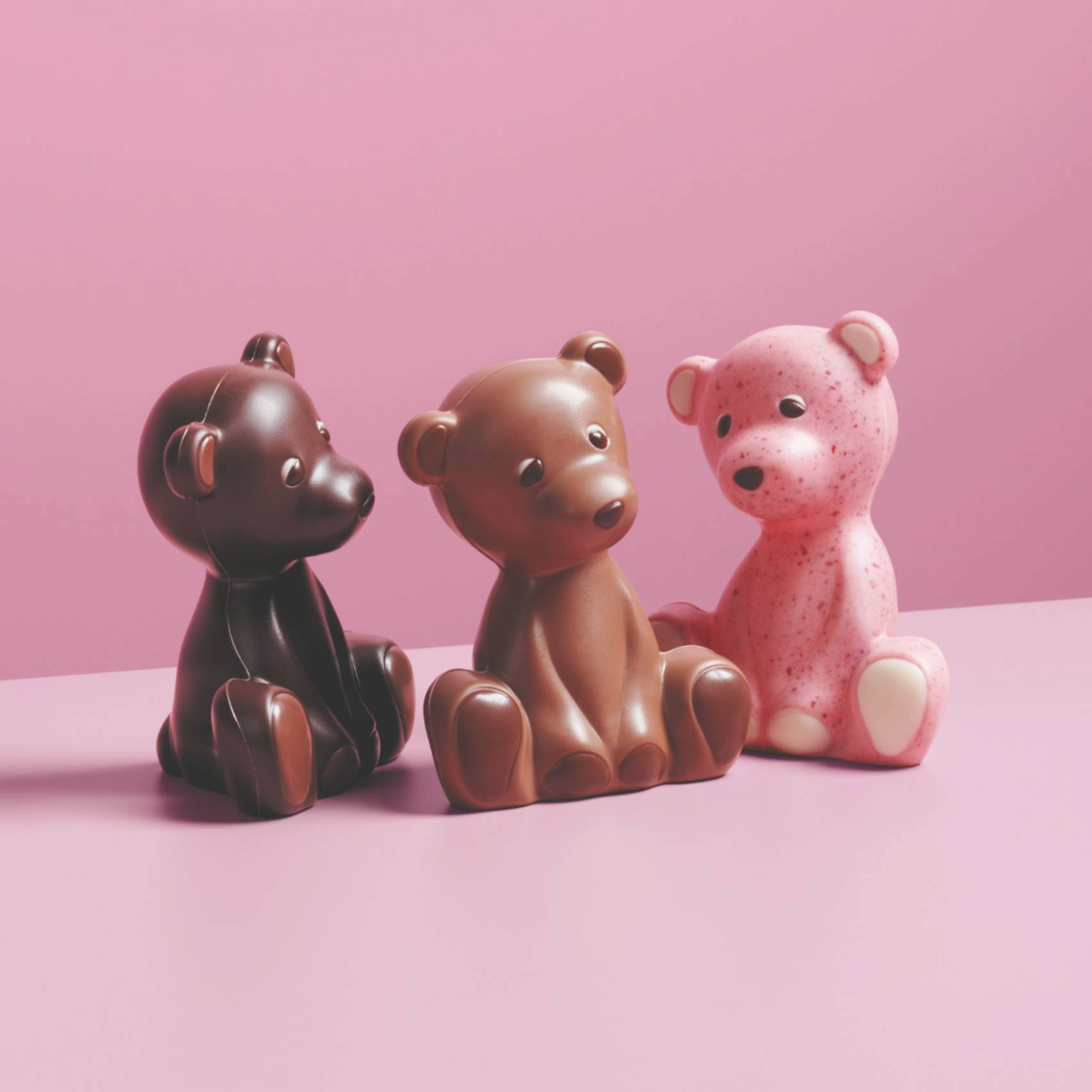 Läderach Teddybären