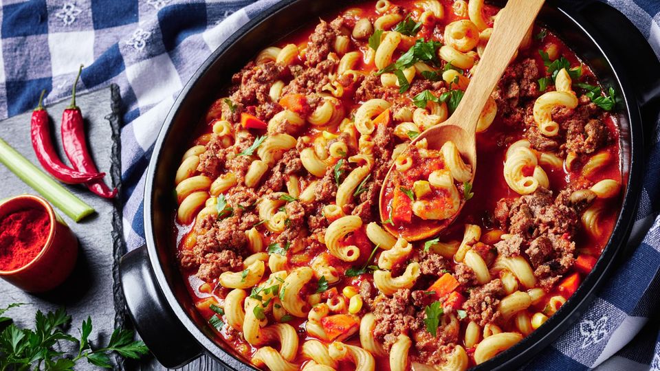Hamburger Pasta