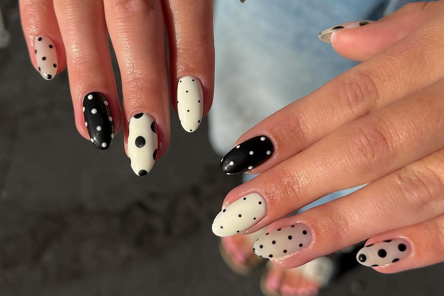 Polka Dot Nails: 7 Inspirationen fr jeden Anlass | BRIGITTE.de