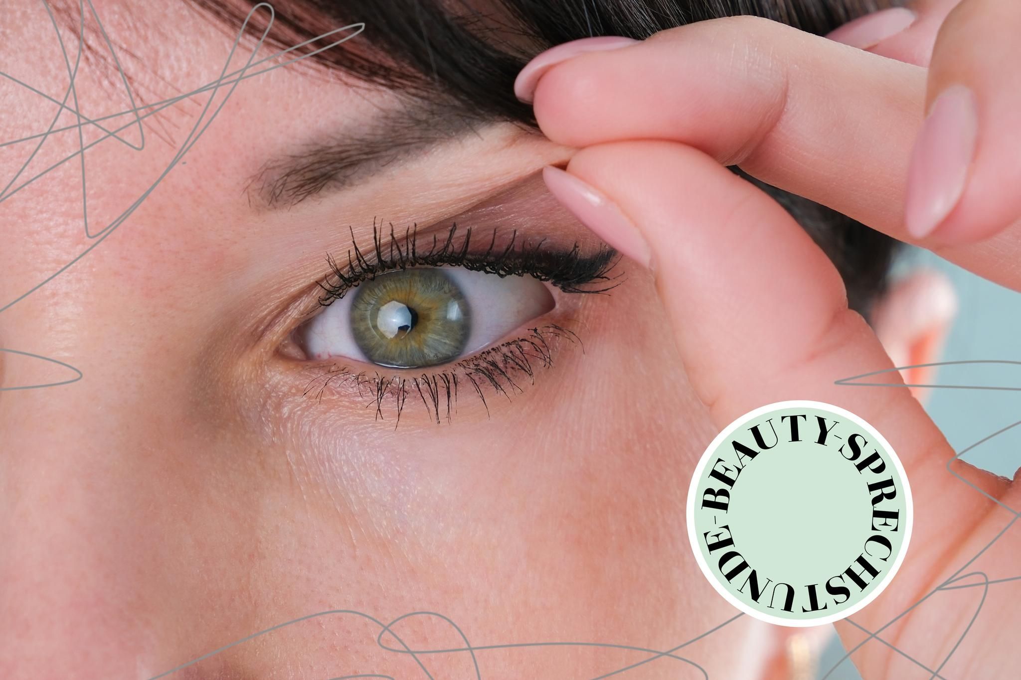 Wie tusche ich meine Wimpern bei Schlupflidern"  Beautyredakteurin klrt  auf | BRIGITTE.de