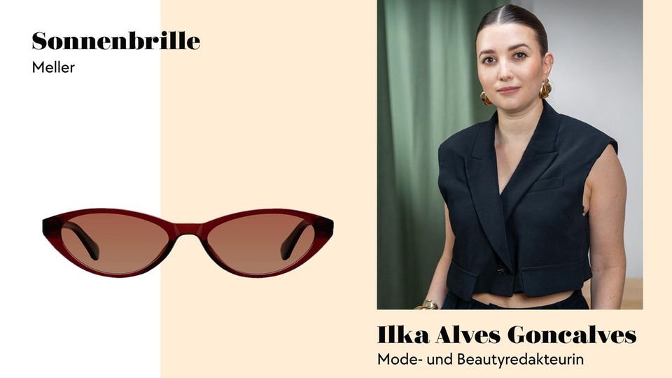 Im Sommer hat Redakteurin Ilka Durchblick mit Stil, dank der Sonnenbrille von Meller.