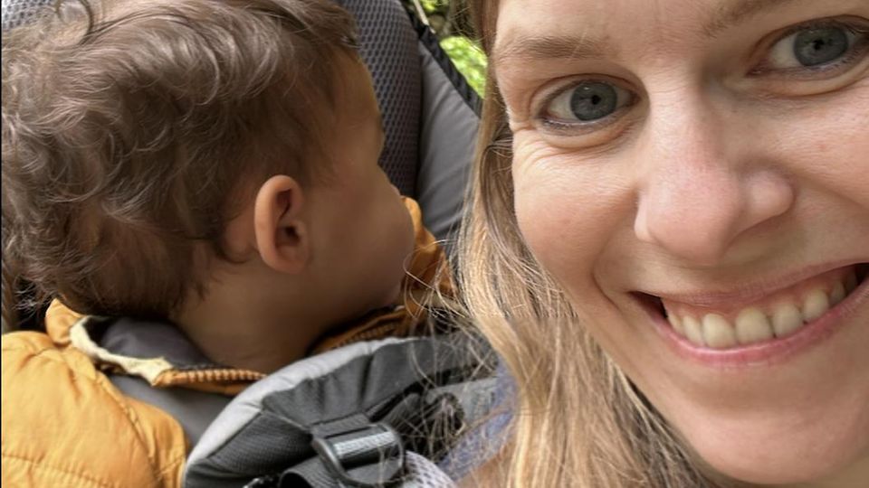 Michaela mit Kind