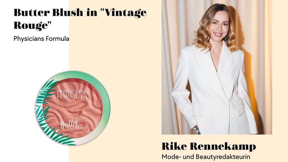 Redakteurin Rike testet den Butter Blush von Physicians Formula. Der Glow spricht für sich, oder?