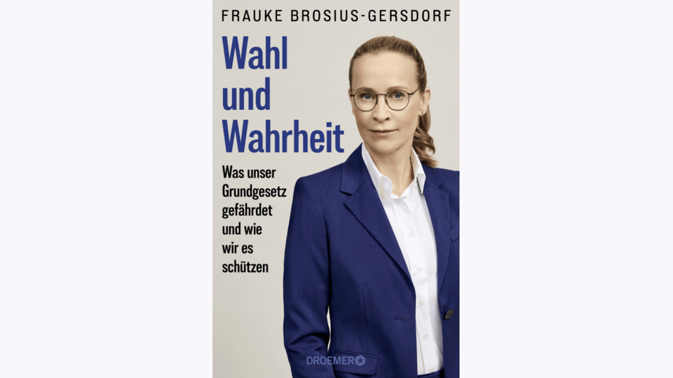 Cover Frauke Brosius-Gersdorf Wahl und Wahrheit