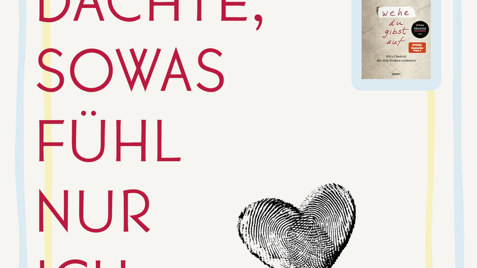 Buchcover "Ich dachte, sowas fühl nur ich" von Clara Lösel