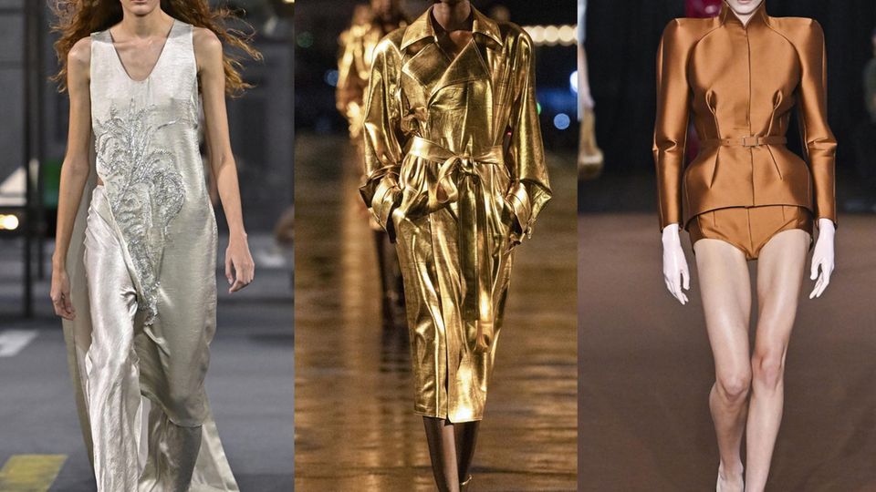 Louis Vuitton, Saint Laurent, Mugler.
