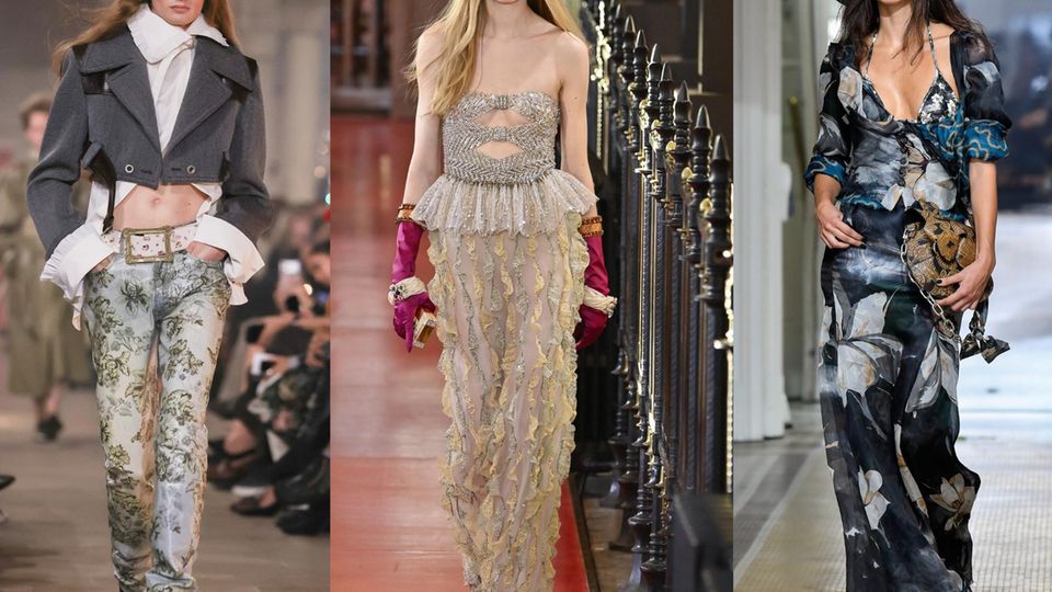 Acne, Valentino, Vivienne Westwood.