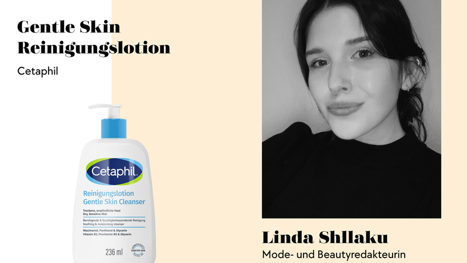 Empfindliche Haut und Akne? Diese Kombination kennt Linda nur zu gut. Mit dem Gentle Cleanser von Cetaphil will sie ihrer Haut im Oktober abends einen Deep Clean geben, ohne sie zu reizen.